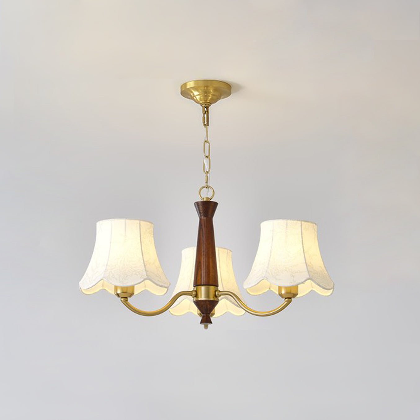 Alyssa Fabric Chandelier - Letslighting