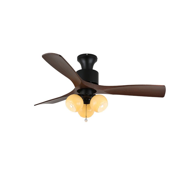 Ventilador de Techo Veloria destacando su fuente de luz LED integrada