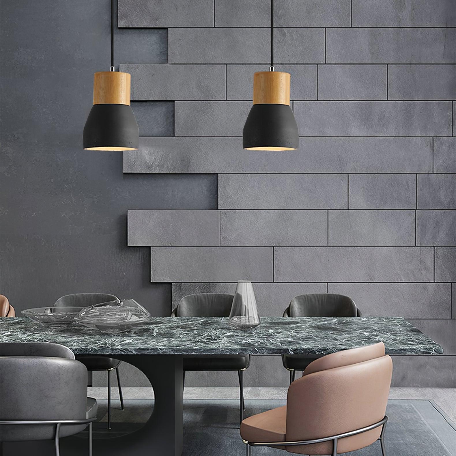 Andenon Cement Pendant Light - Letslighting
