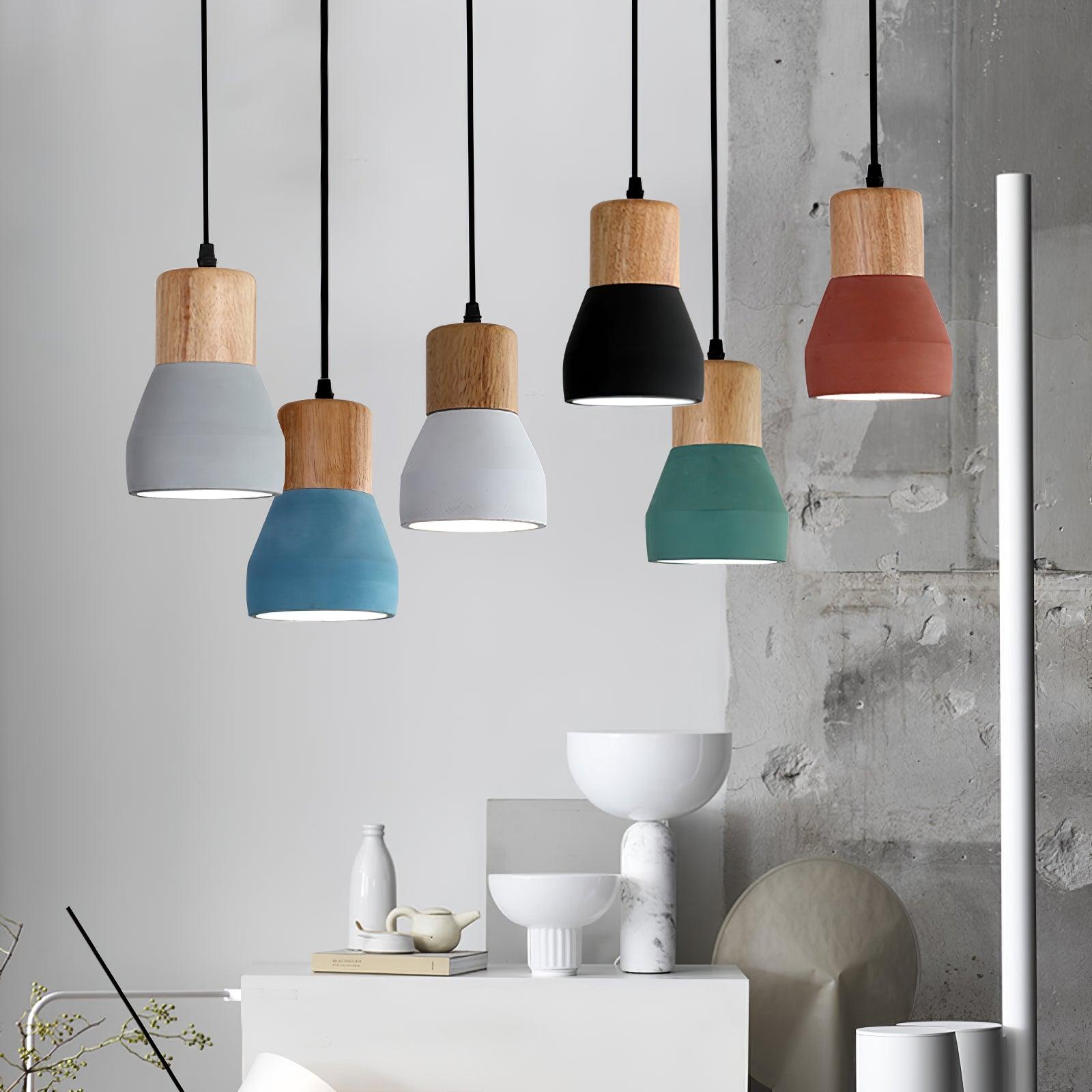 Andenon Cement Pendant Light - Letslighting