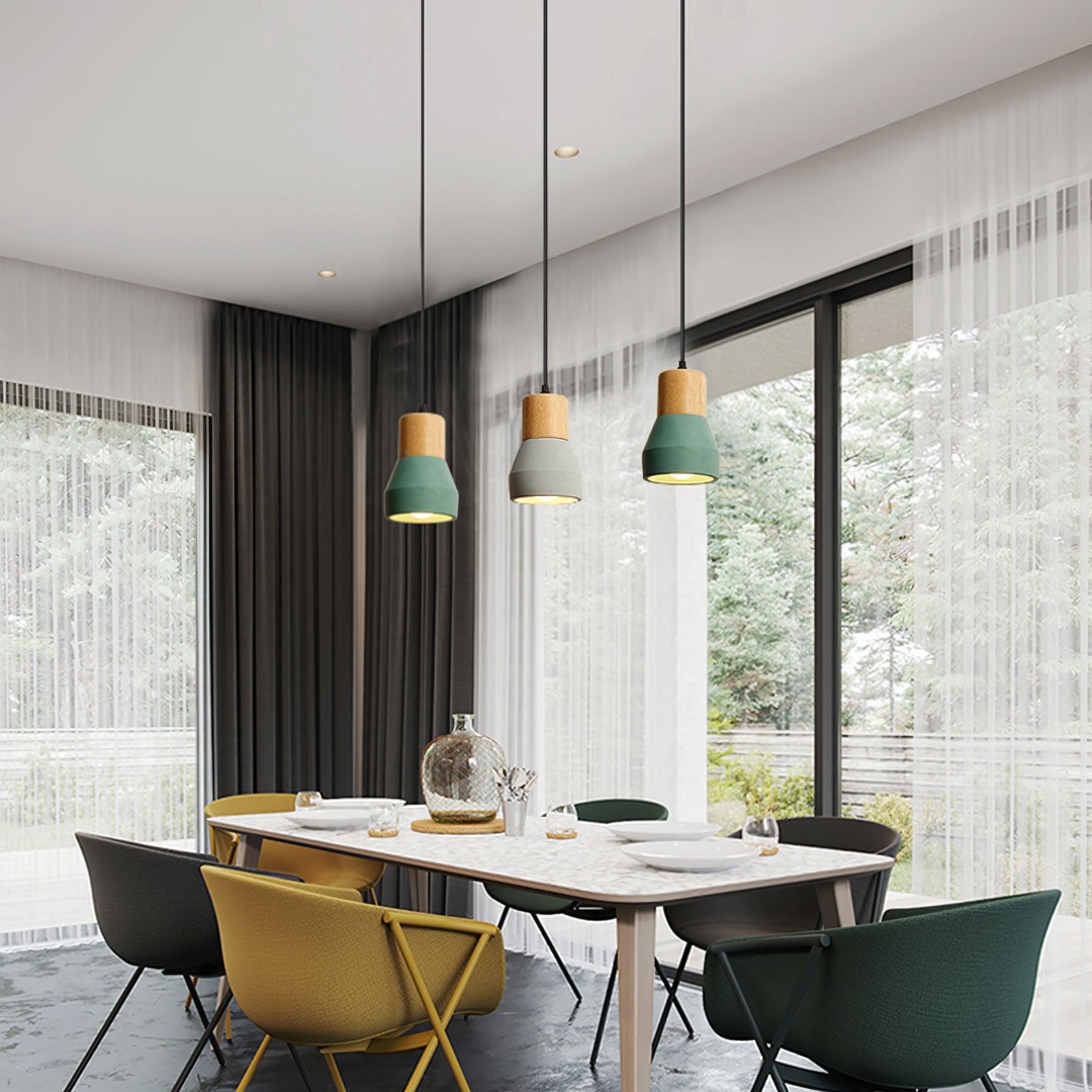 Andenon Cement Pendant Light - Letslighting