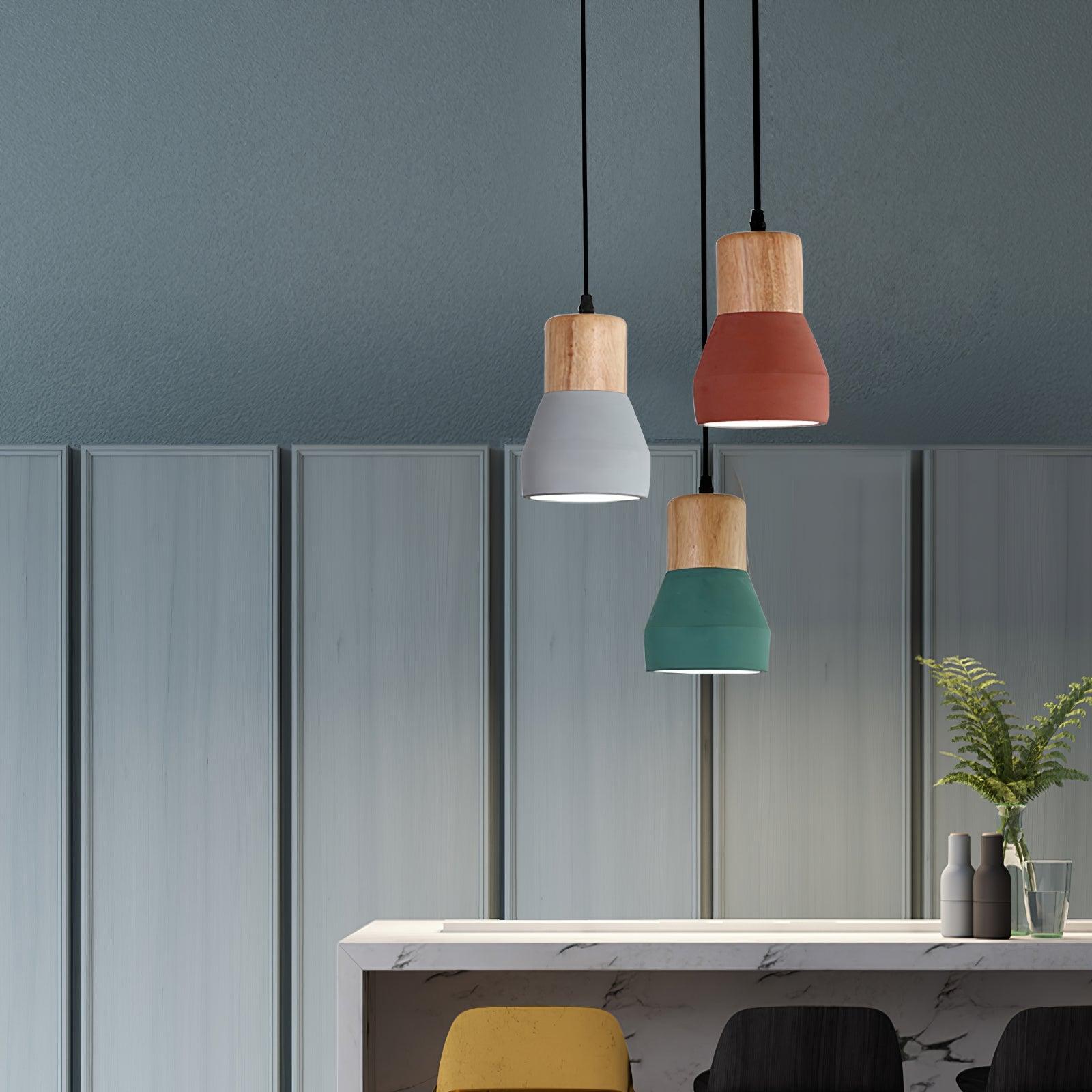 Andenon Cement Pendant Light - Letslighting