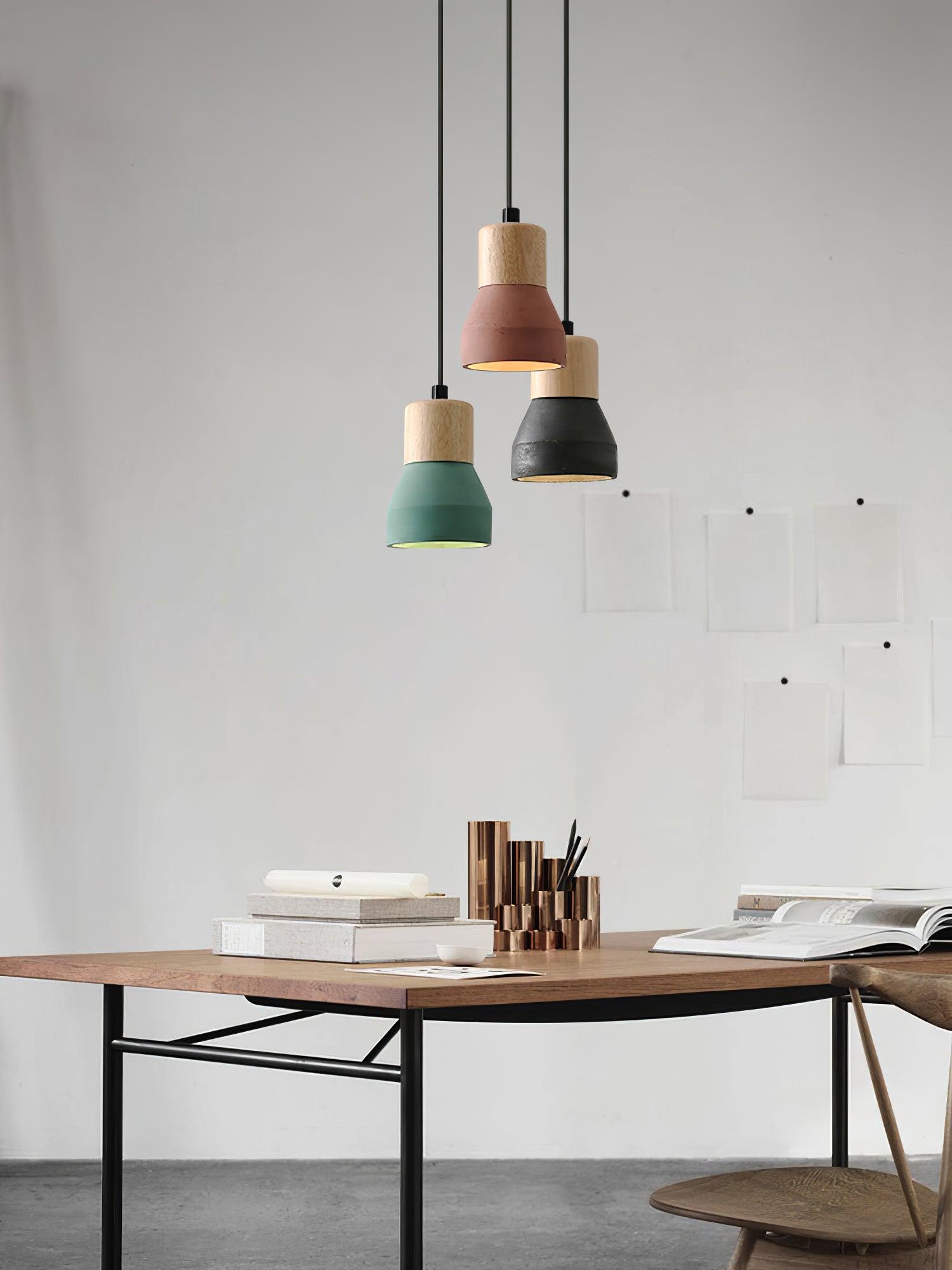 Andenon Cement Pendant Light - Letslighting