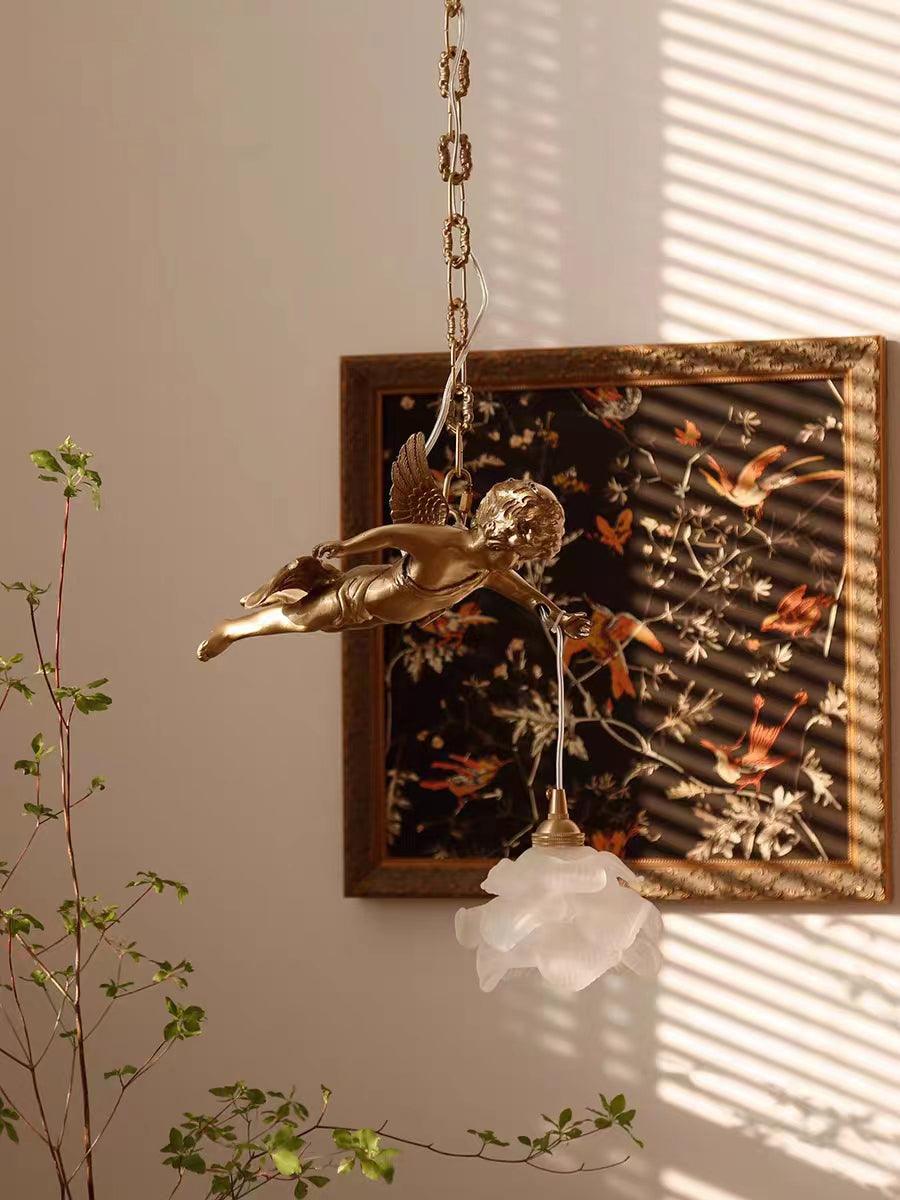 Vintage Angel Pendant Light - Letslighting