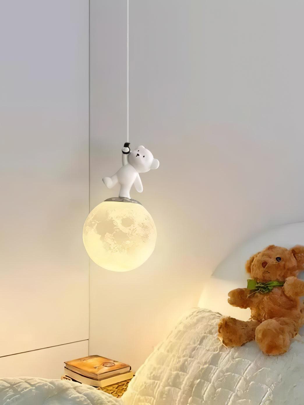 Animal And Moon Pendant Light - Letslighting