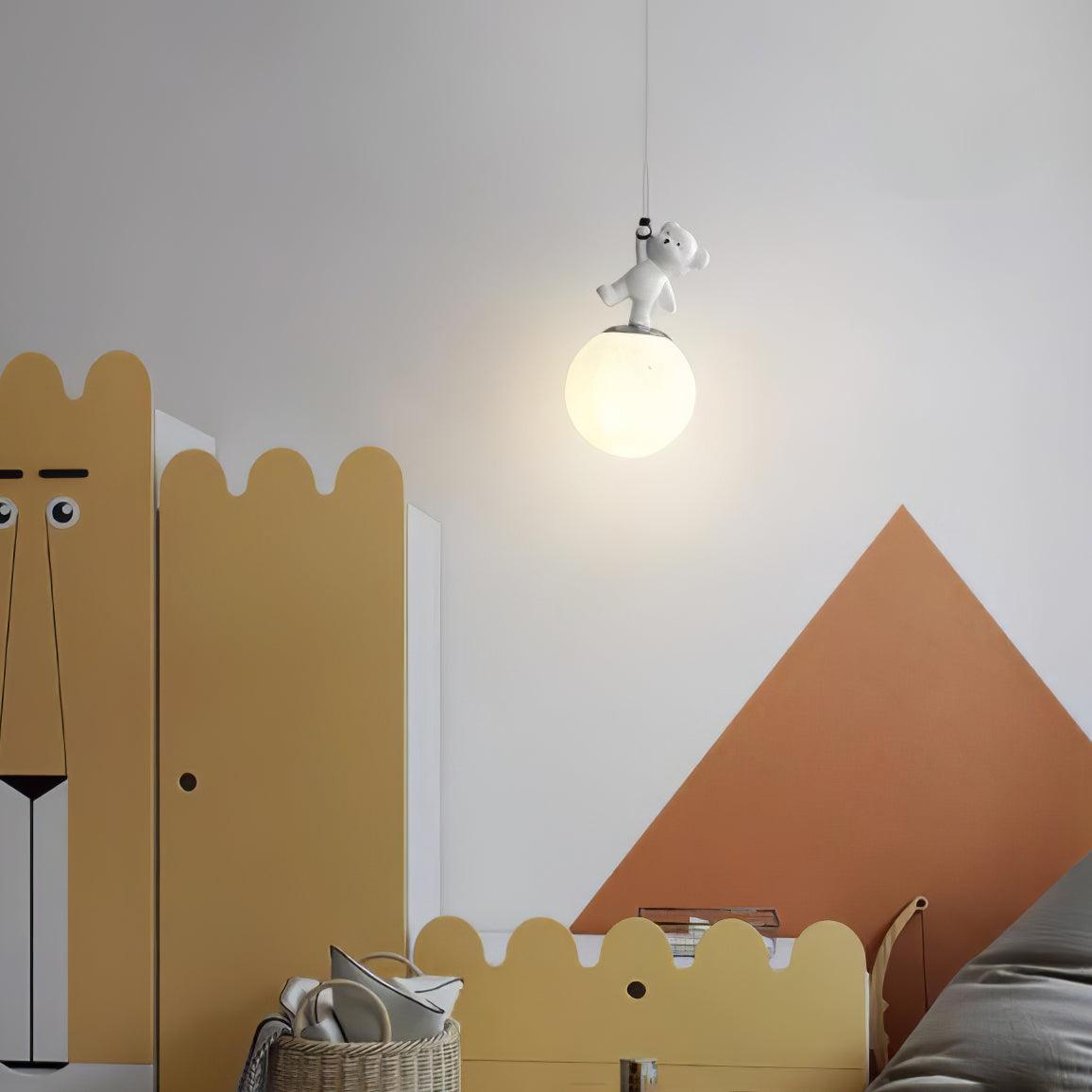 Animal And Moon Pendant Light - Letslighting