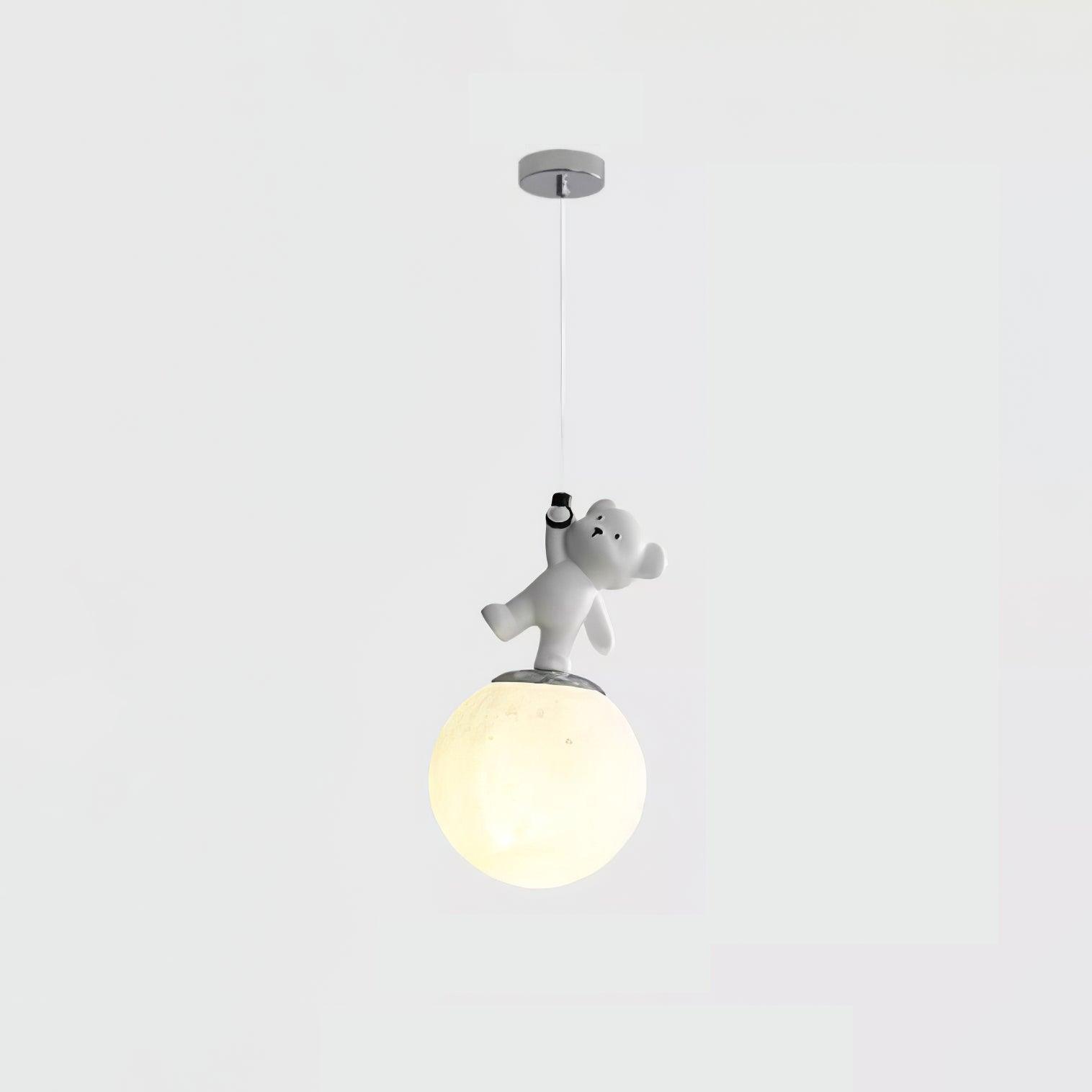 Animal And Moon Pendant Light - Letslighting