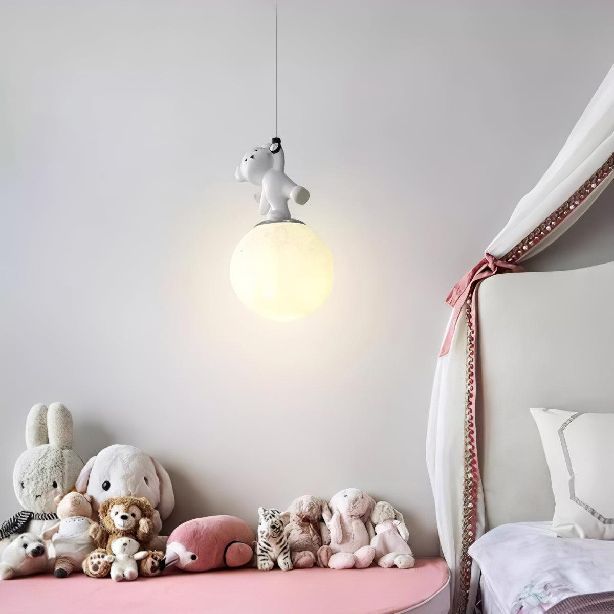 Animal And Moon Pendant Light - Letslighting