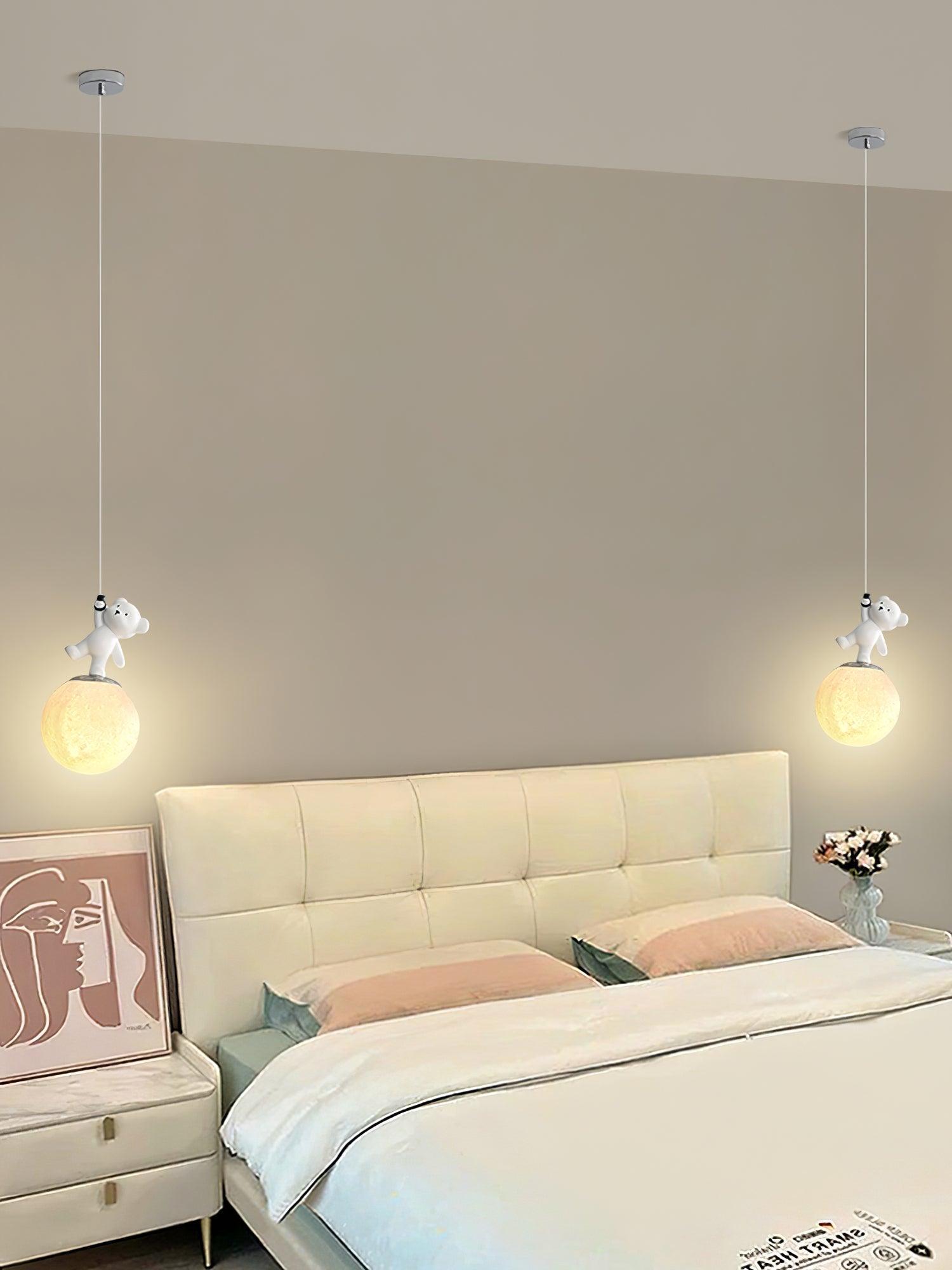 Animal And Moon Pendant Light - Letslighting