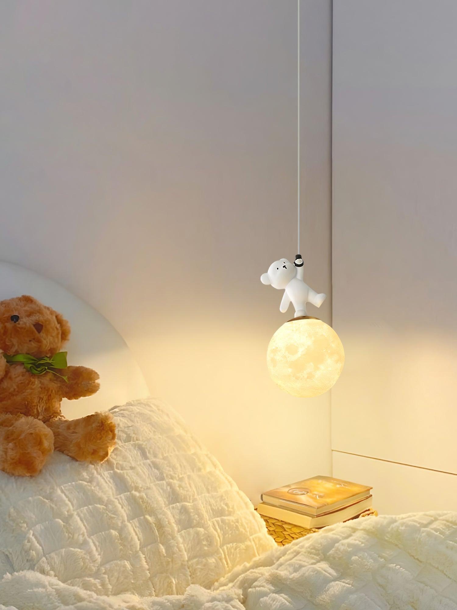 Animal And Moon Pendant Light - Letslighting