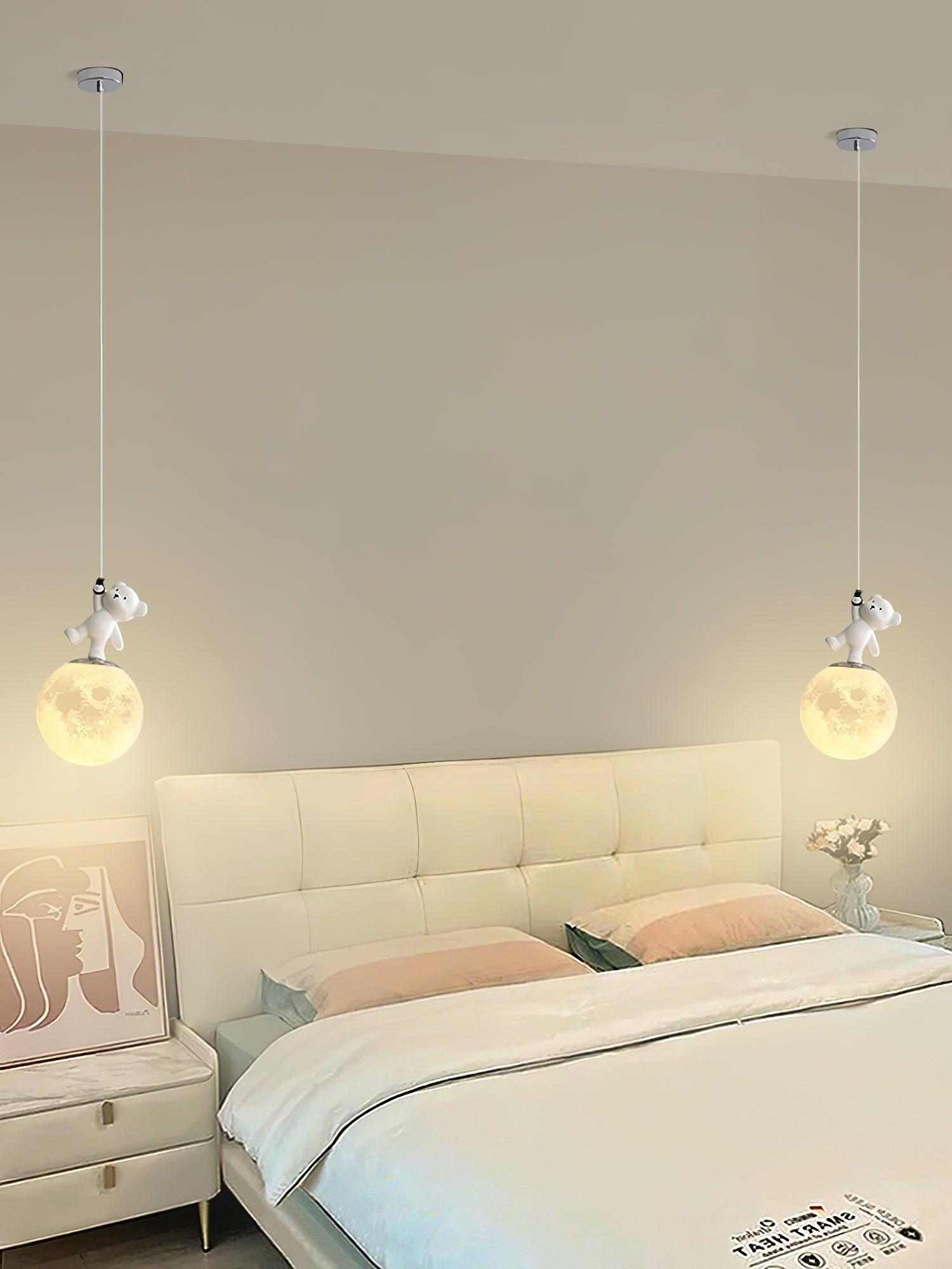 Animal And Moon Pendant Light - Letslighting