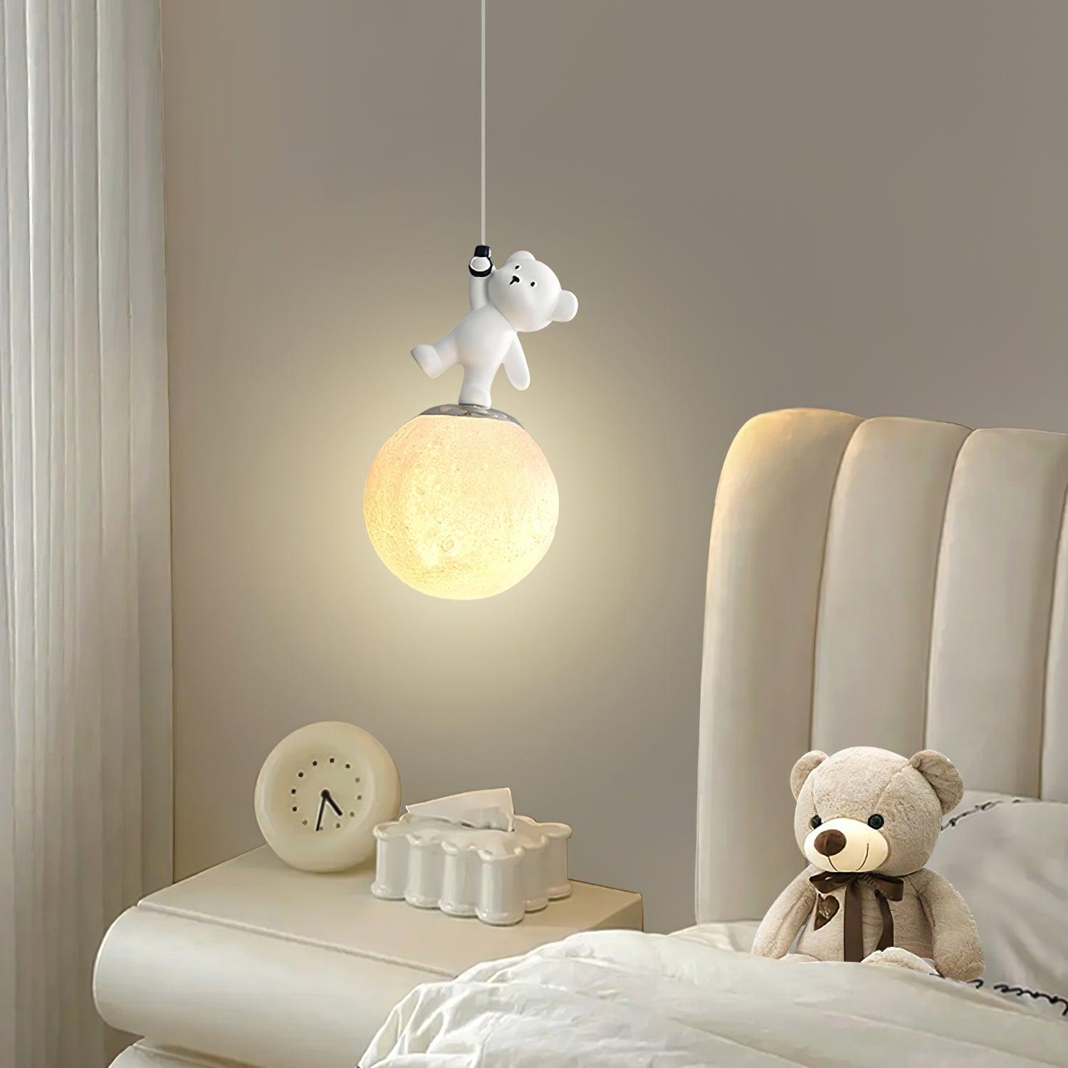 Animal And Moon Pendant Light - Letslighting