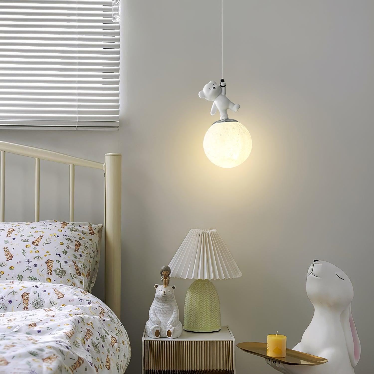 Animal And Moon Pendant Light - Letslighting