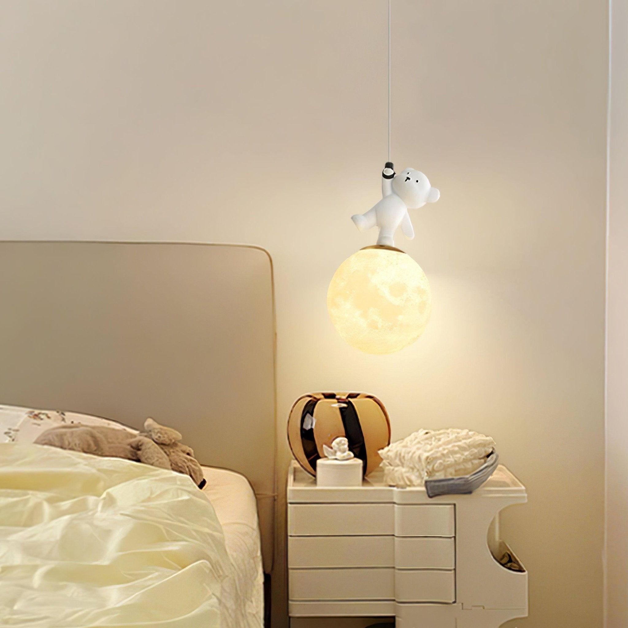 Animal And Moon Pendant Light - Letslighting