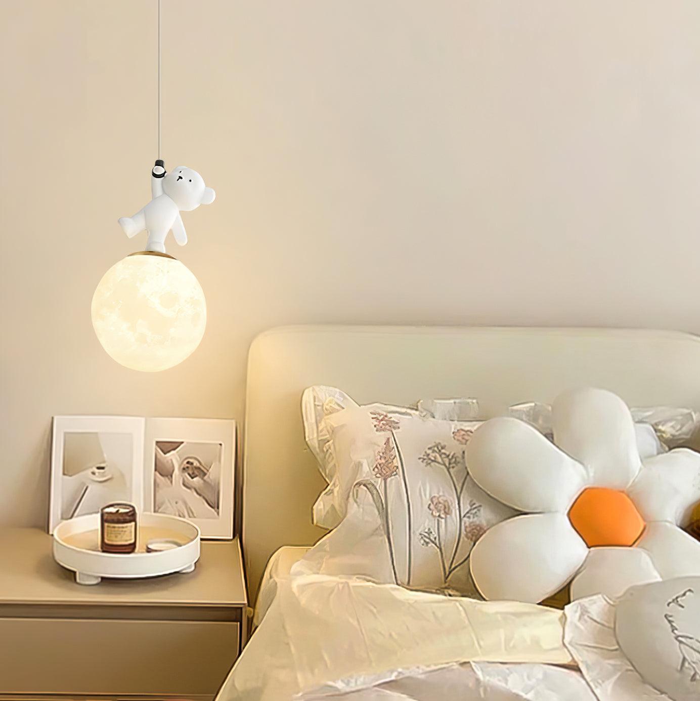 Animal And Moon Pendant Light - Letslighting
