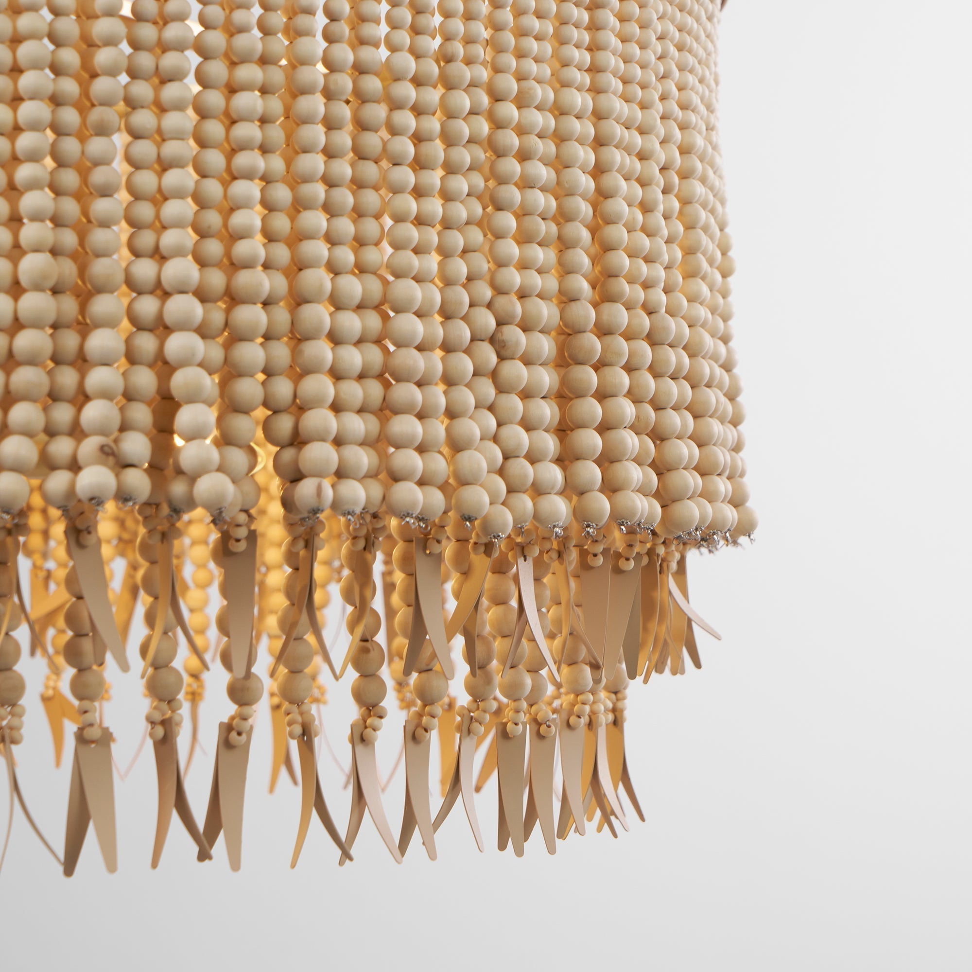 Ljomuvyn Postmodern Luxury Wood Metal Chandelier - Lamp Copper