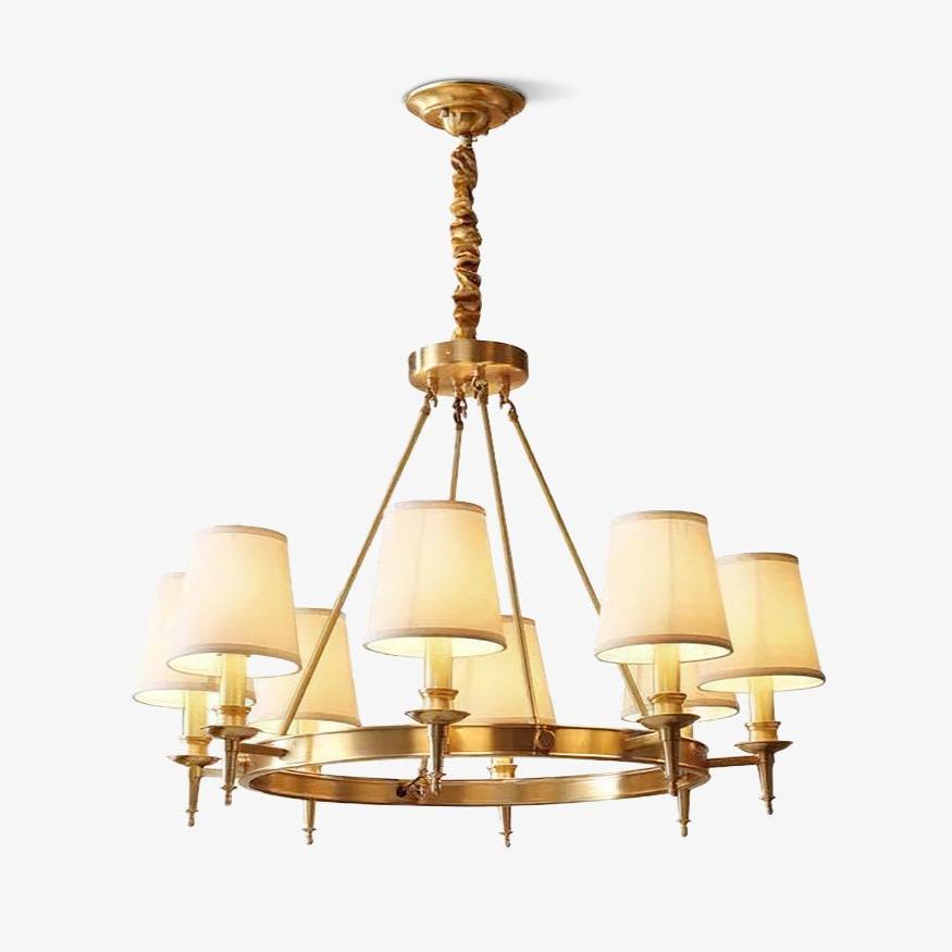 Antique Brass Chandelier - Letslighting