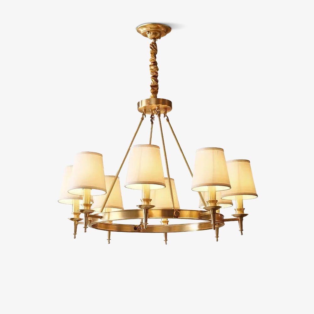 Antique Brass Chandelier - Letslighting