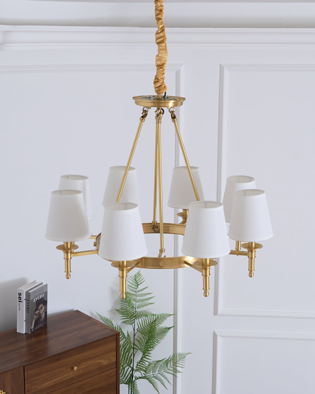 Antique Brass Chandelier - Letslighting