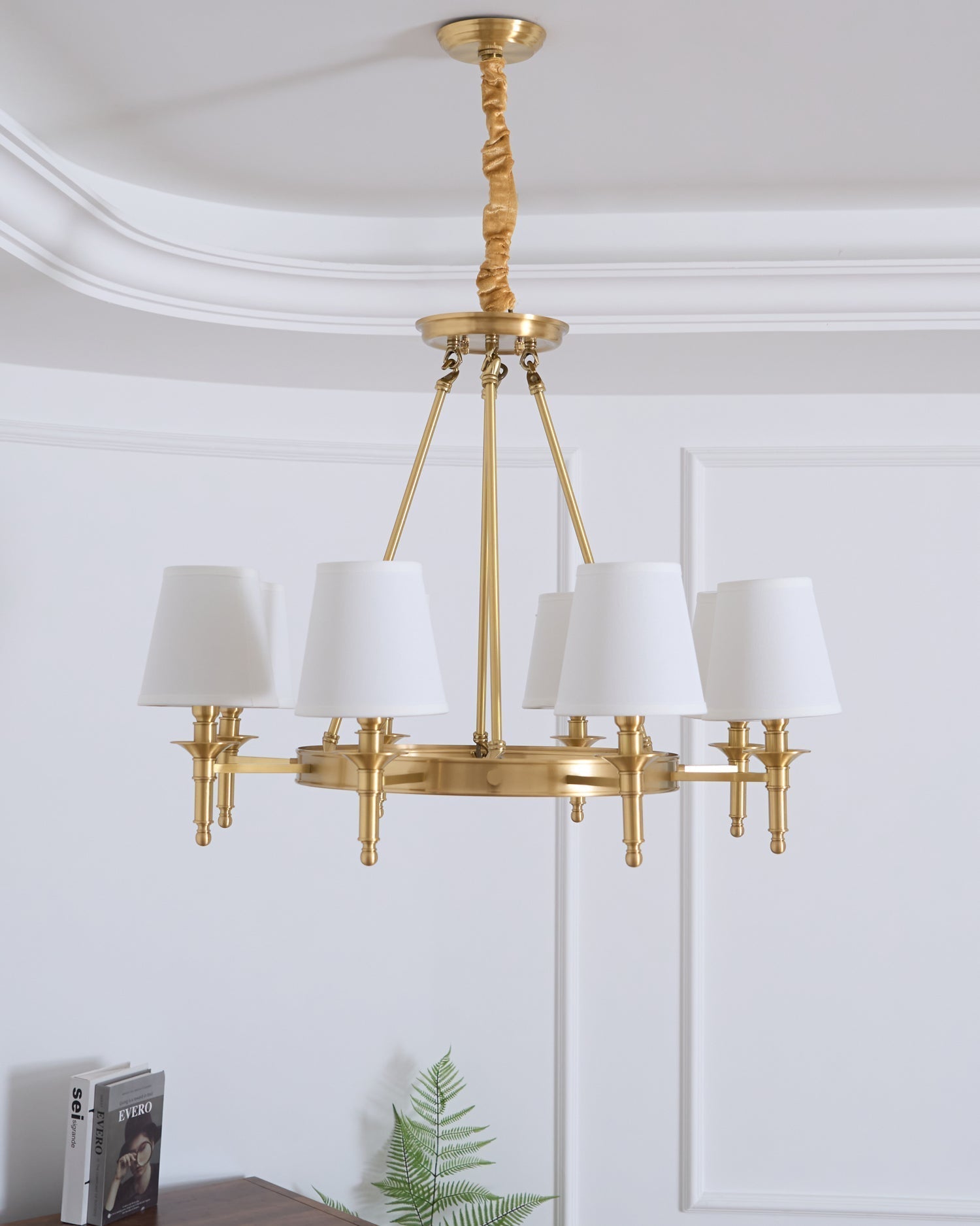 Antique Brass Chandelier - Letslighting