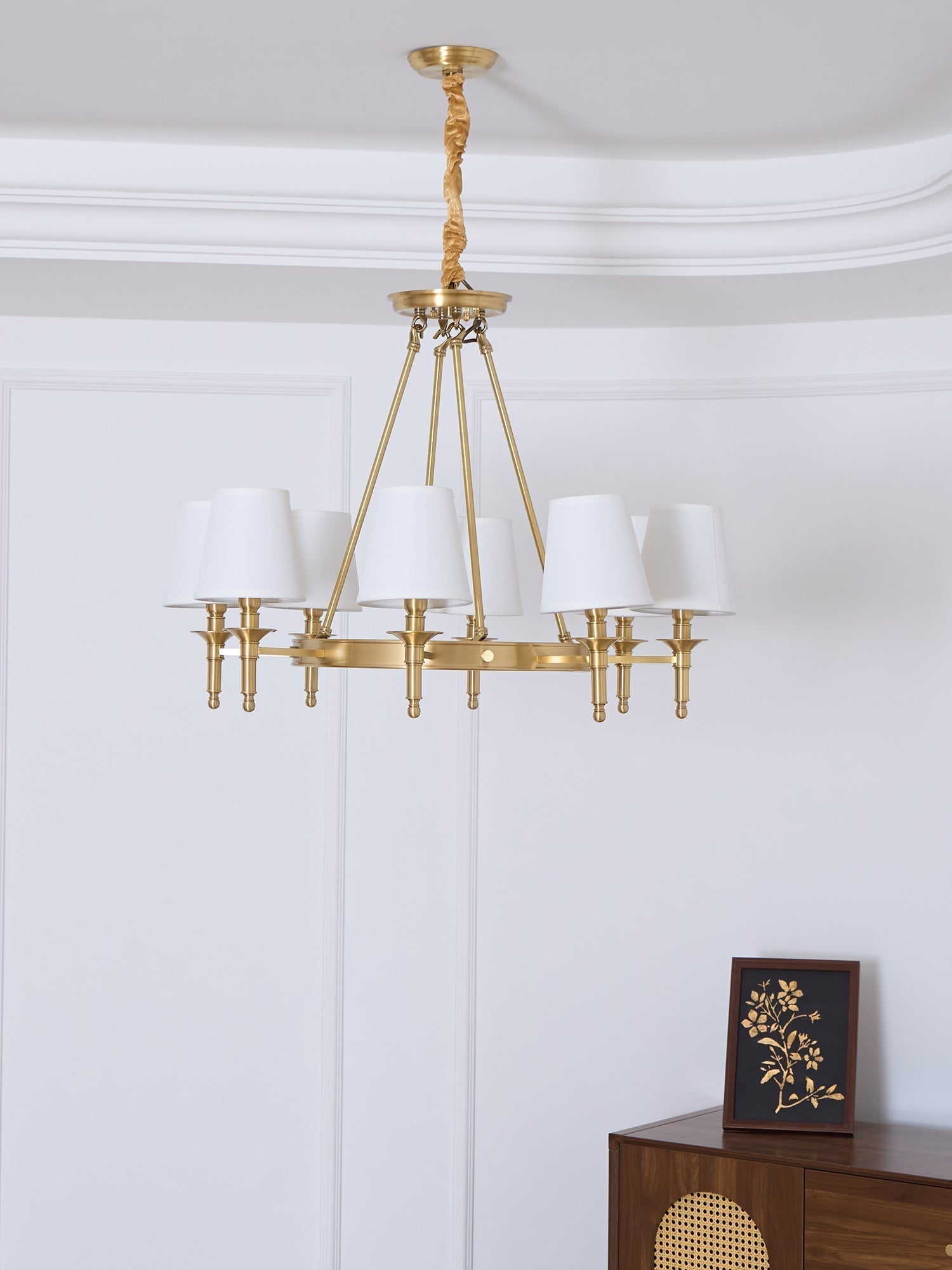 Antique Brass Chandelier - Letslighting