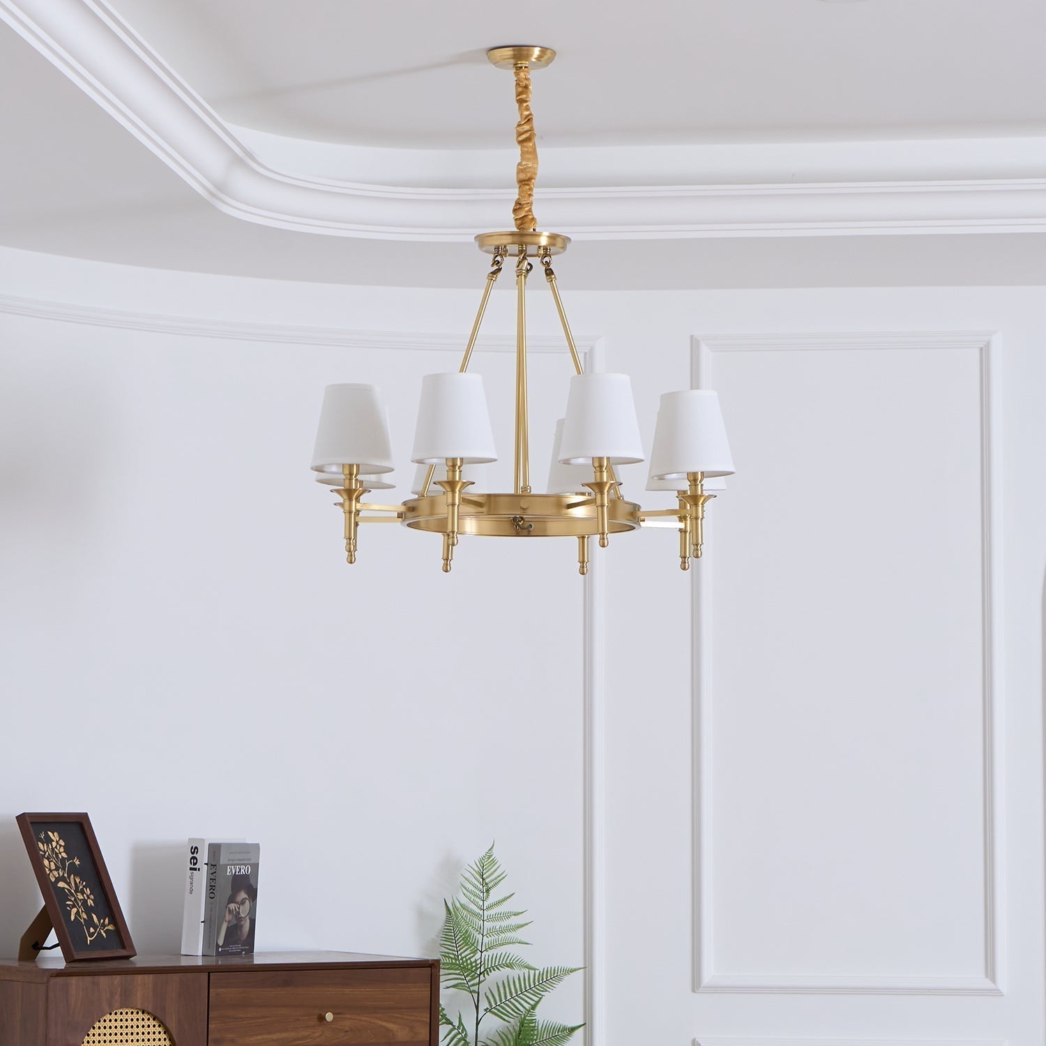 Antique Brass Chandelier - Letslighting