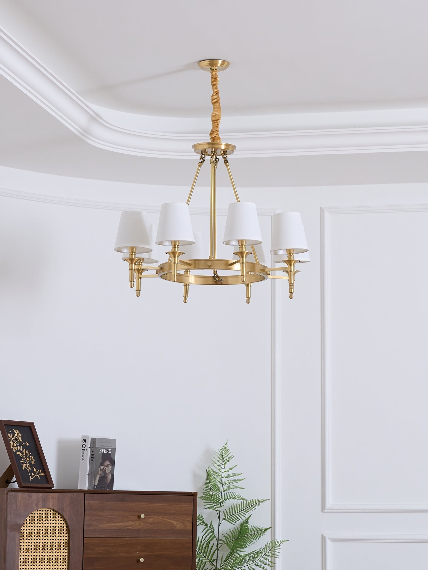 Antique Brass Chandelier - Letslighting
