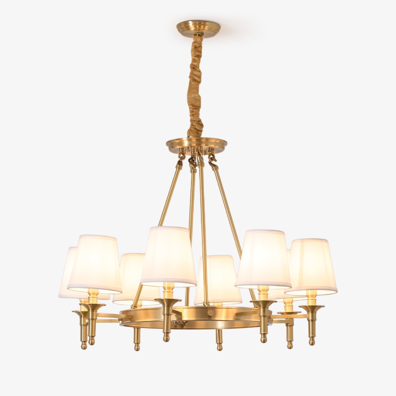 Antique Brass Chandelier - Letslighting