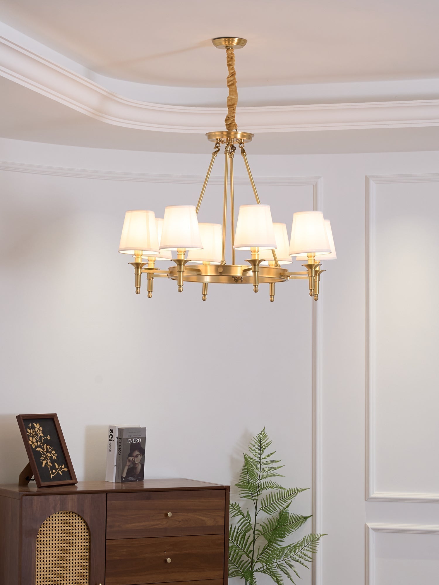 Antique Brass Chandelier - Letslighting