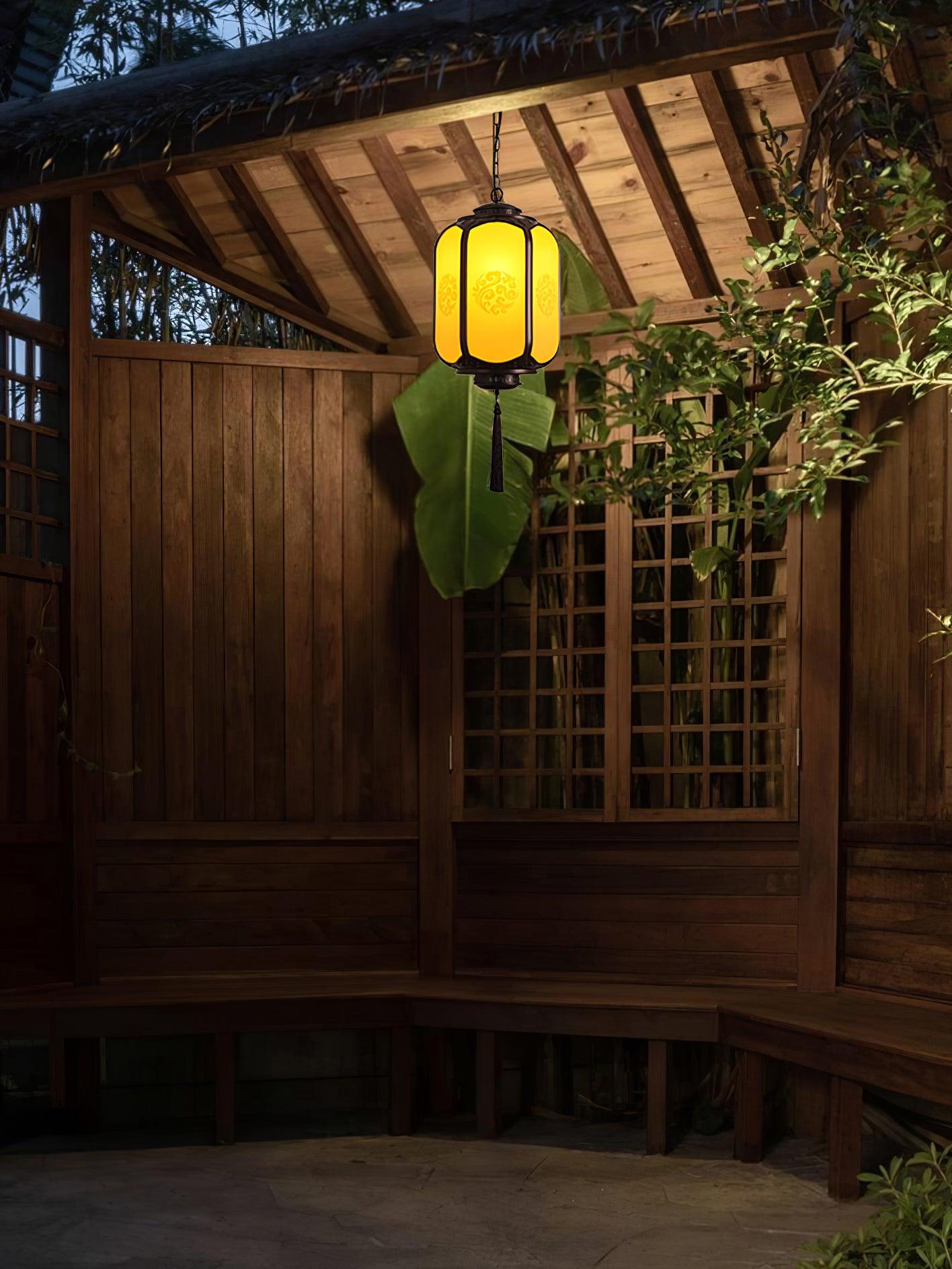 Antique Lantern Outdoor Pendant Light - Letslighting