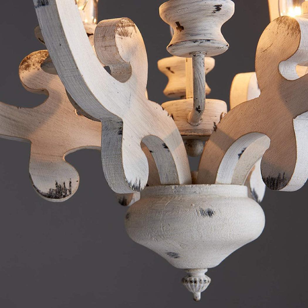 Antique White Style Chandelier - Letslighting