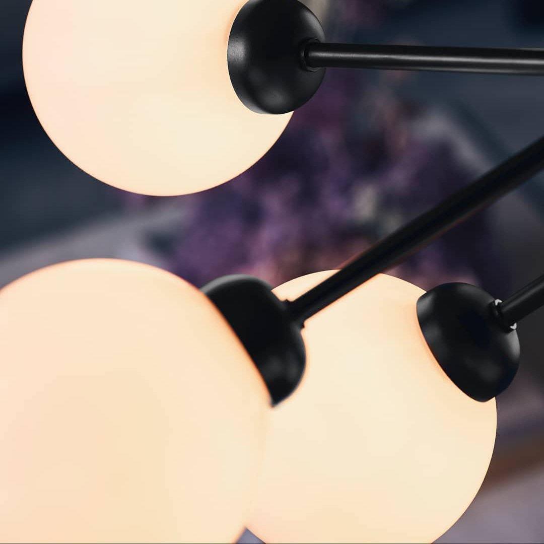 Glass Sphere Cluster Chandelier - Letslighting