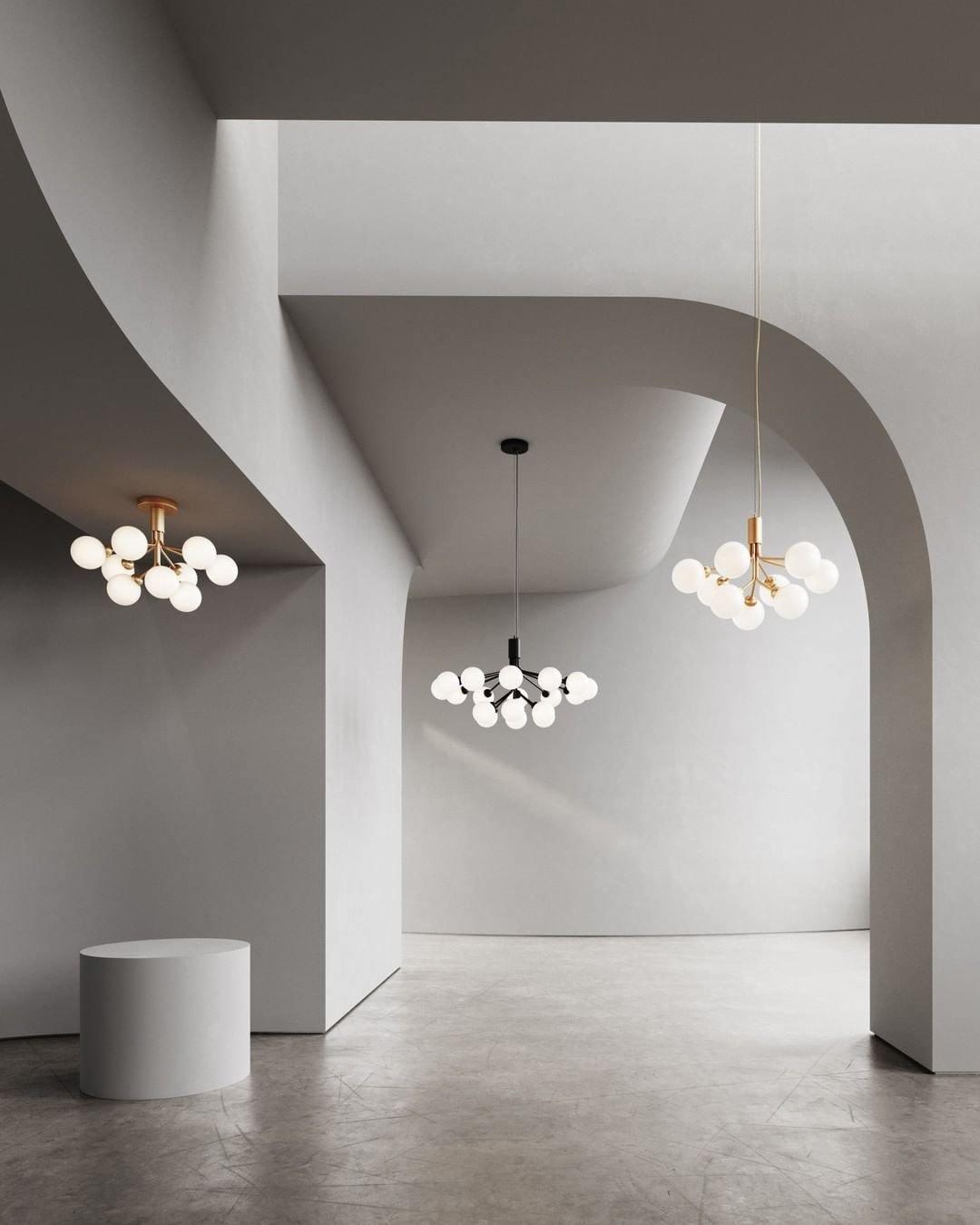 Glass Sphere Cluster Chandelier - Letslighting