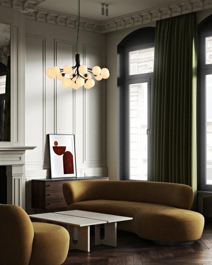 Glass Sphere Cluster Chandelier - Letslighting