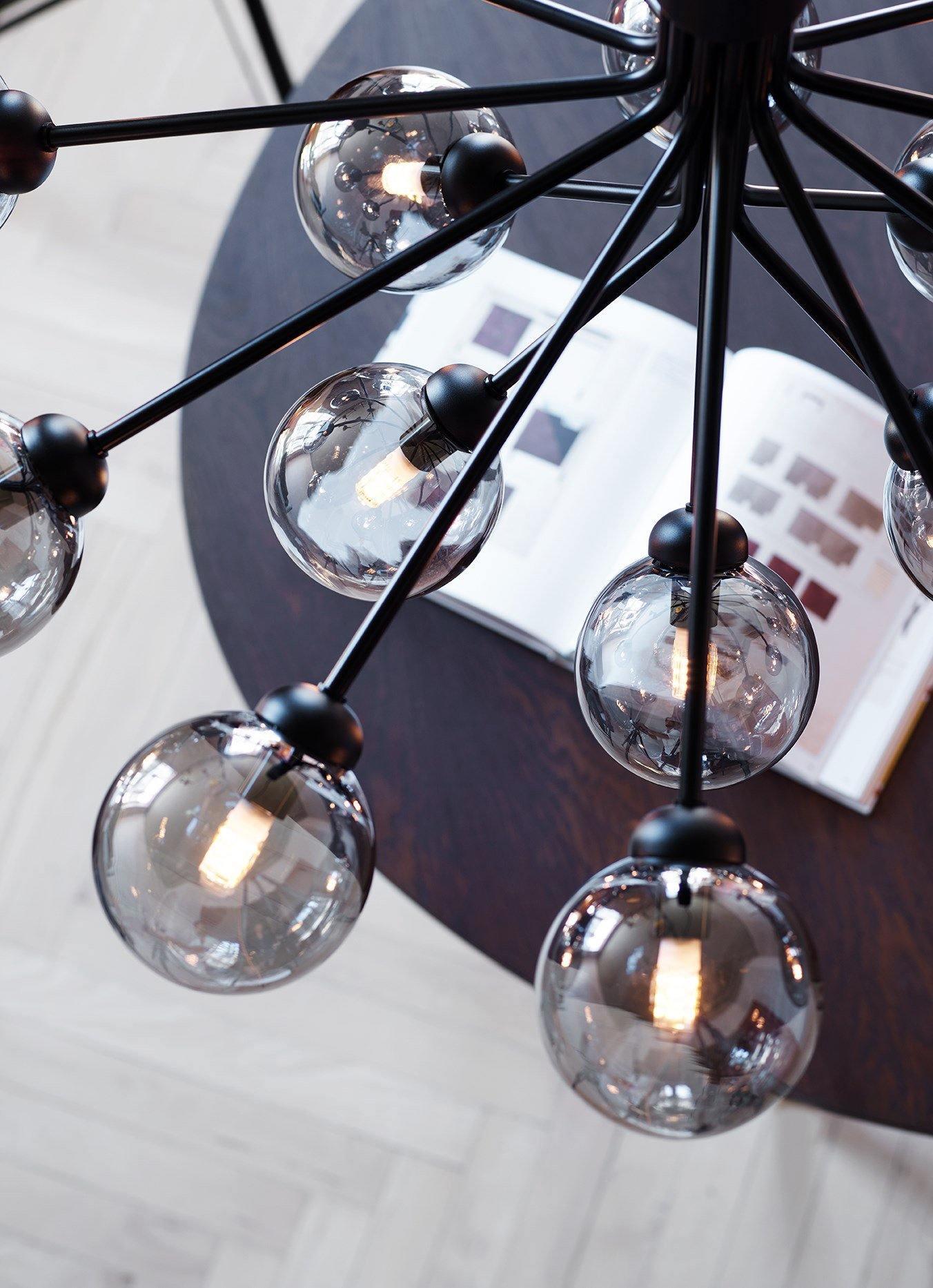 Glass Sphere Cluster Chandelier - Letslighting