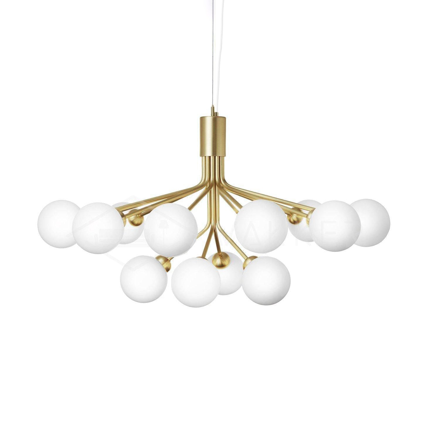 Glass Sphere Cluster Chandelier - Letslighting