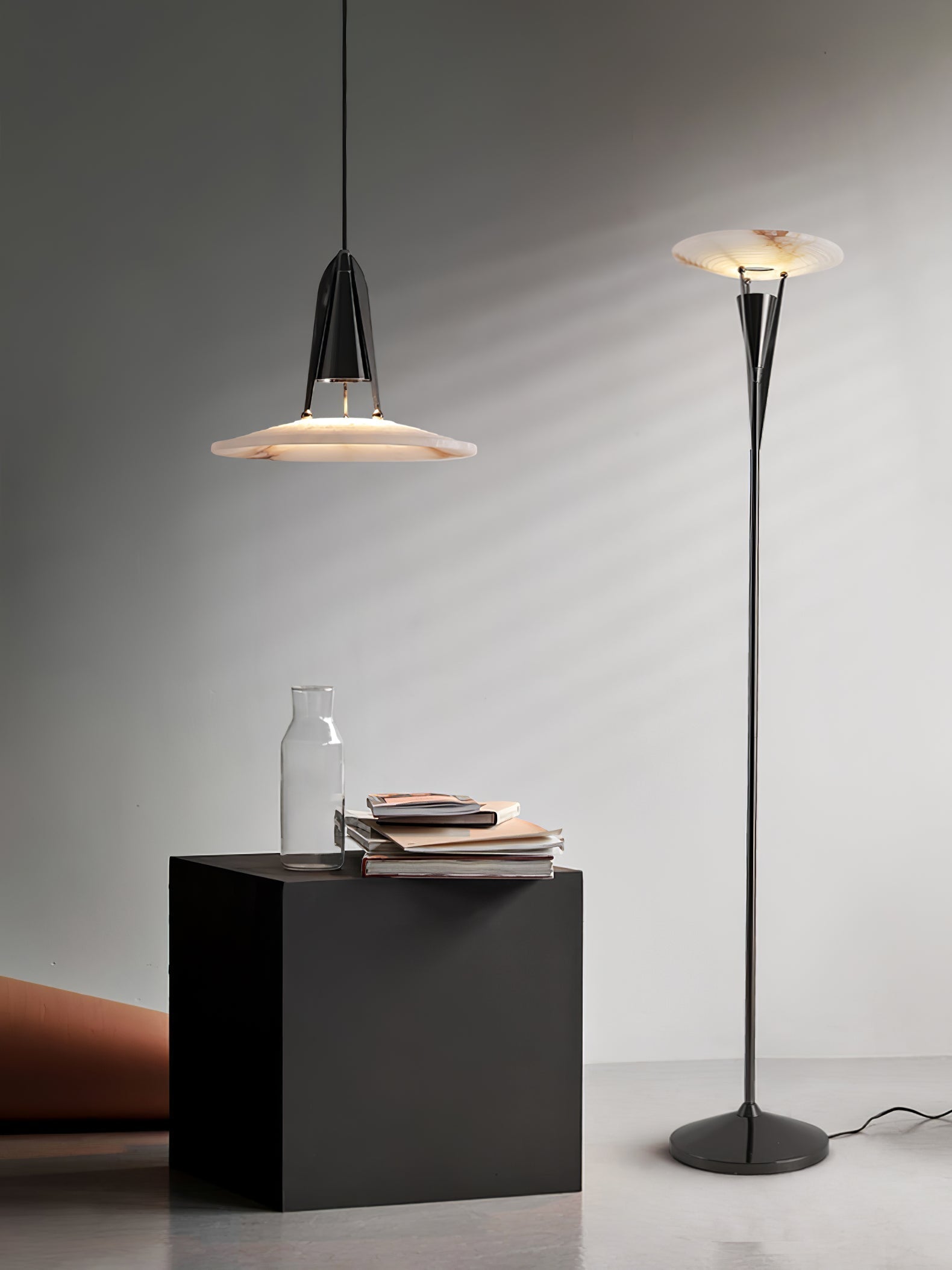 Zothayra Conical Metal Pendant Light - Letslighting