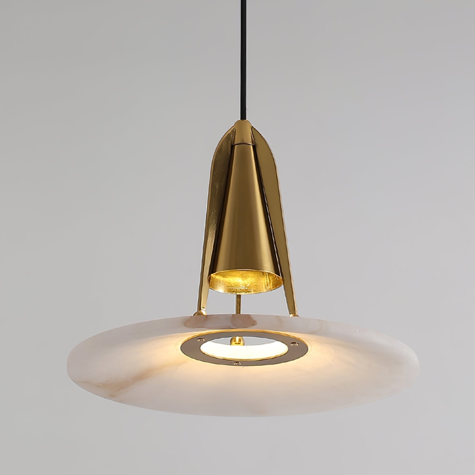 Zothayra Conical Metal Pendant Light - Letslighting