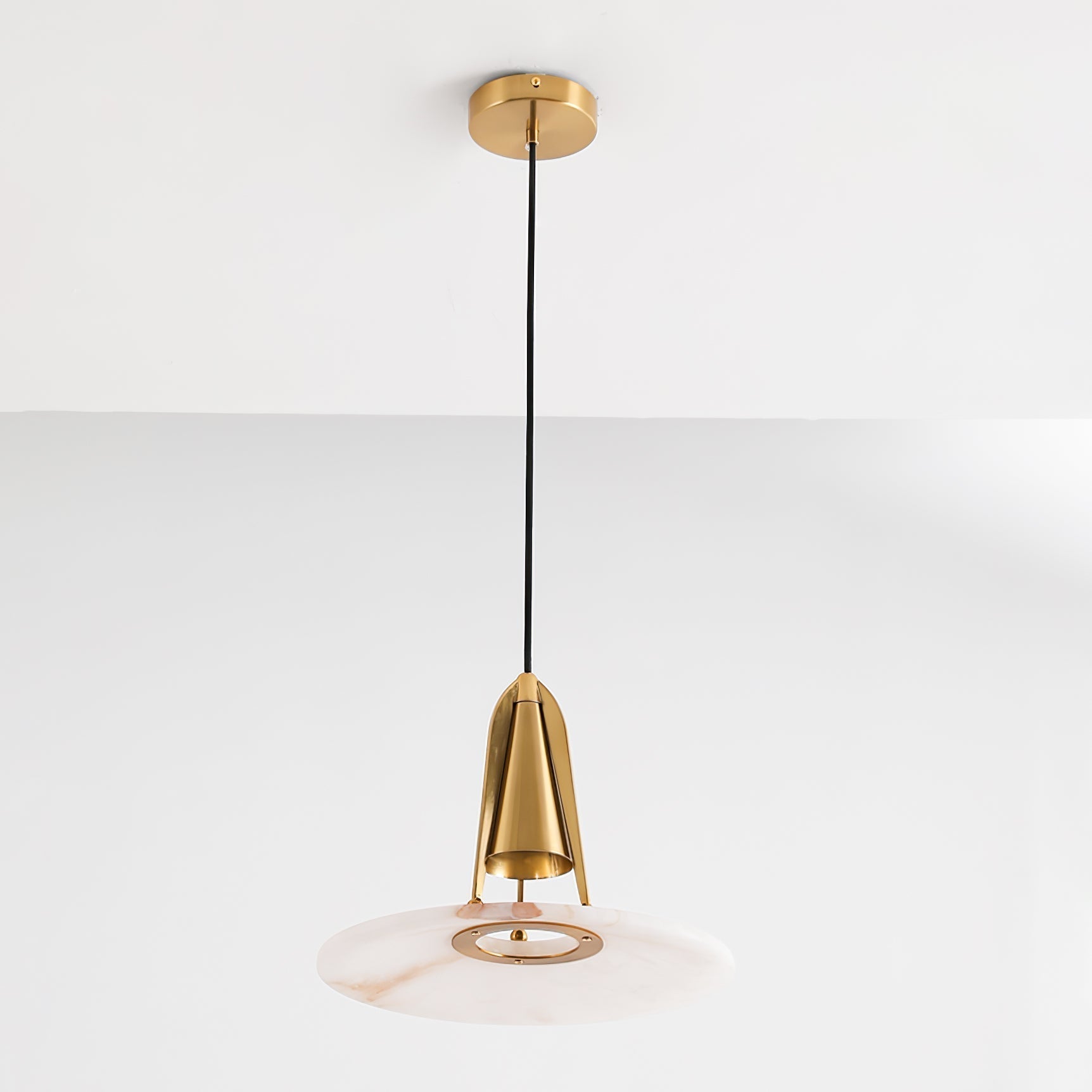 Zothayra Conical Metal Pendant Light - Letslighting