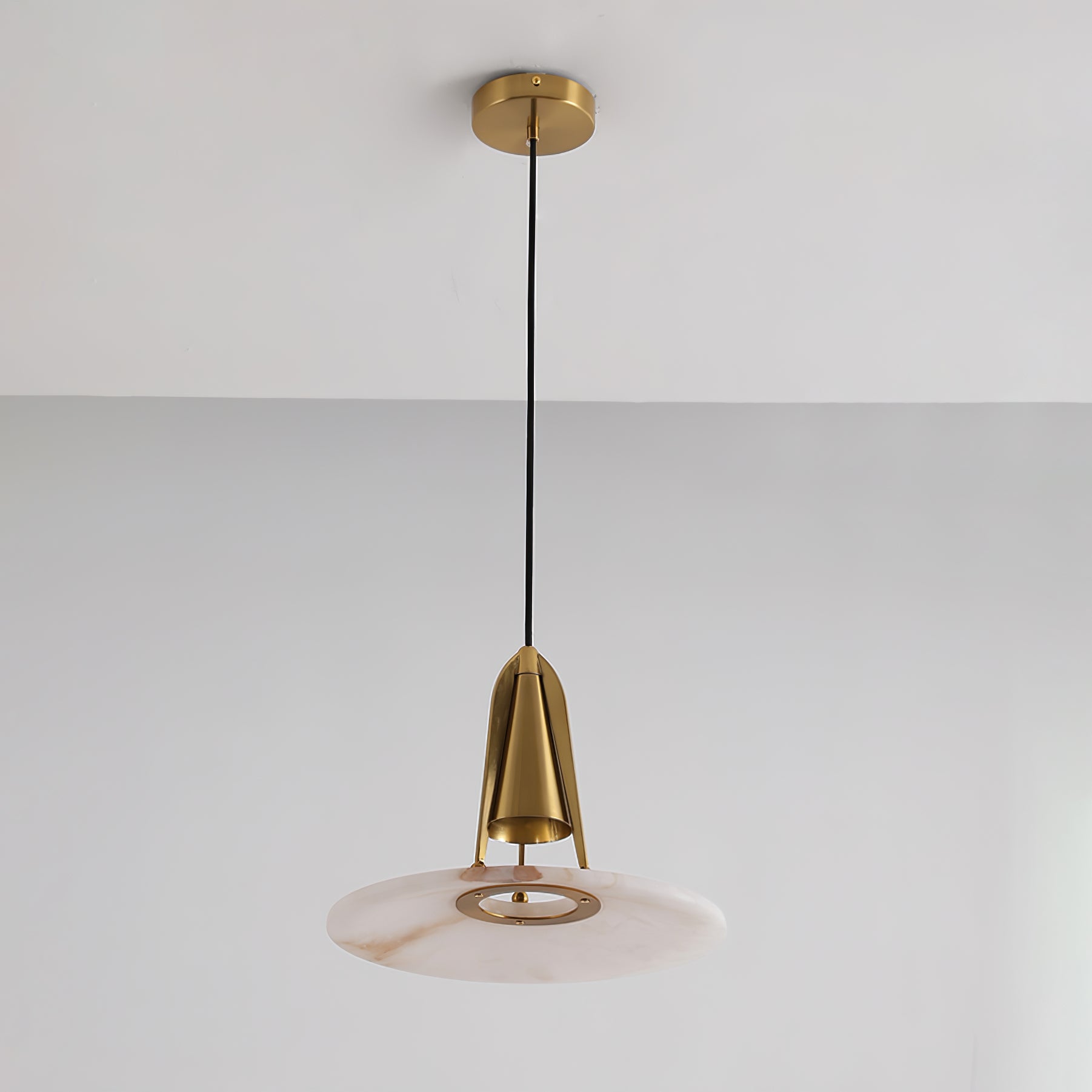 Zothayra Conical Metal Pendant Light - Letslighting