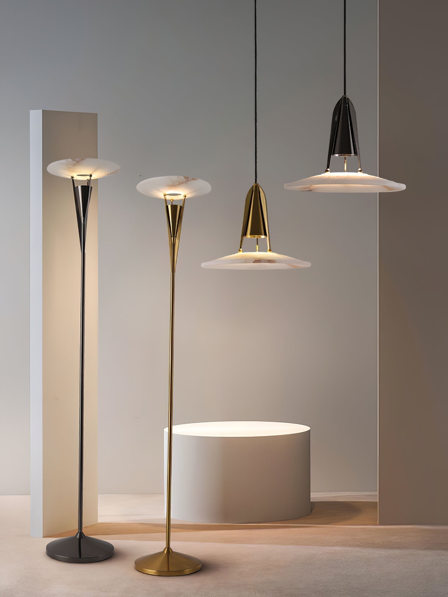 Zothayra Conical Metal Pendant Light - Letslighting