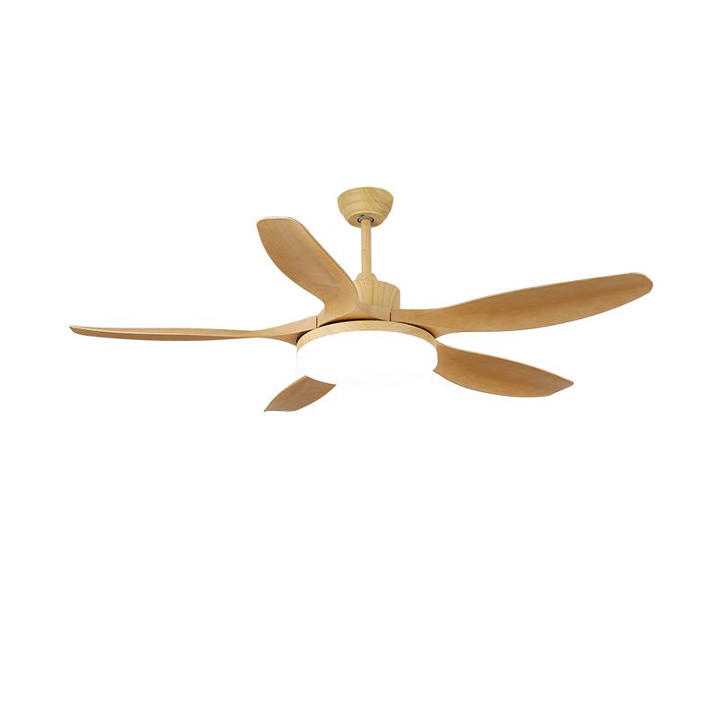 Ventilador de Techo con Luz Minimalista de Madera Arysen