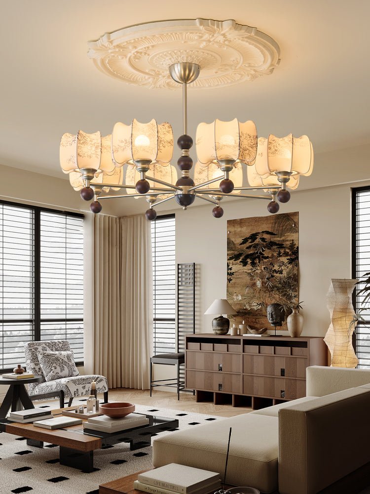 Arboris Floral Chandelier - Letslighting