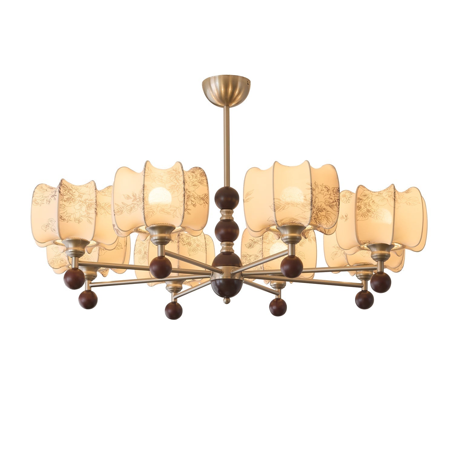 Arboris Floral Chandelier - Letslighting