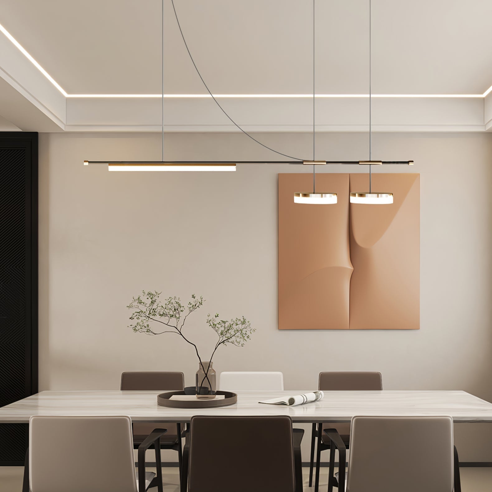 Arc Horizon Island Pendant Light - Letslighting