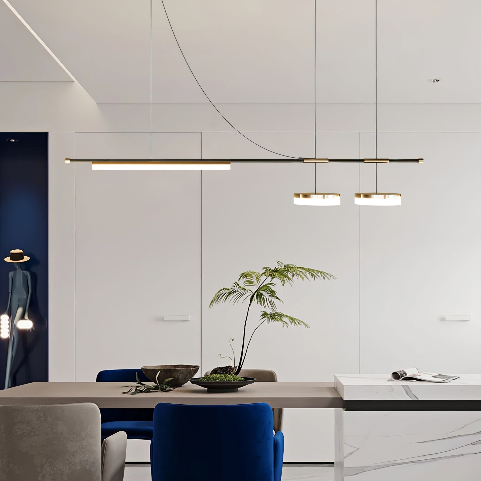 Arc Horizon Island Pendant Light - Letslighting