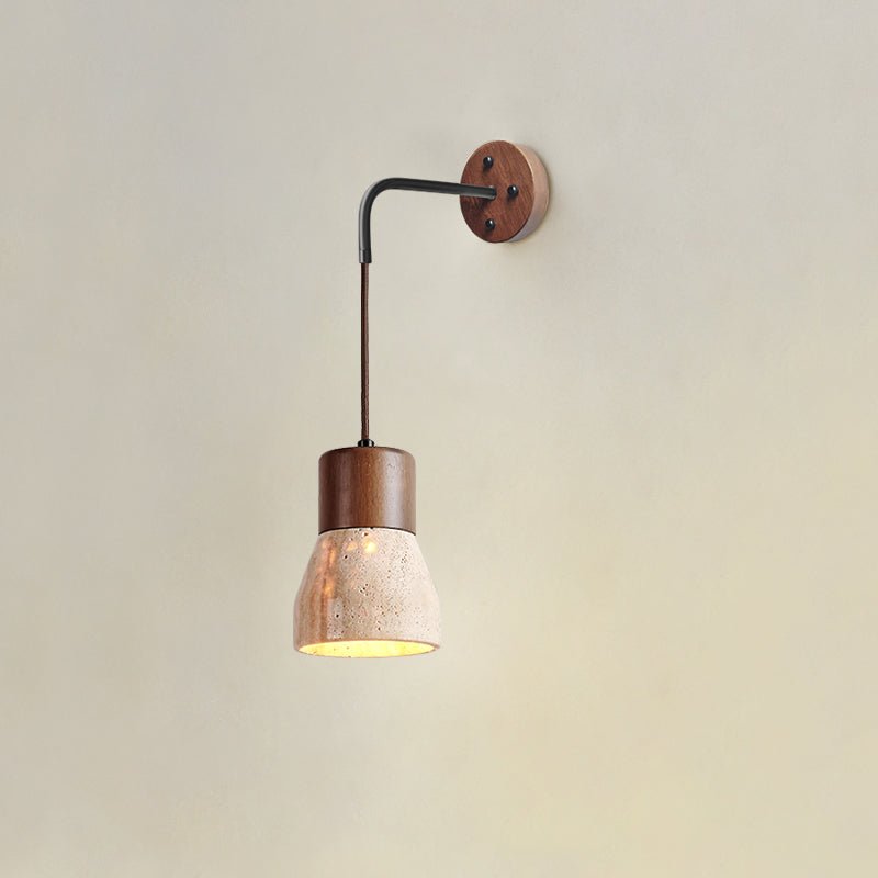 Alcarion Travertine Wall Light - Letslighting