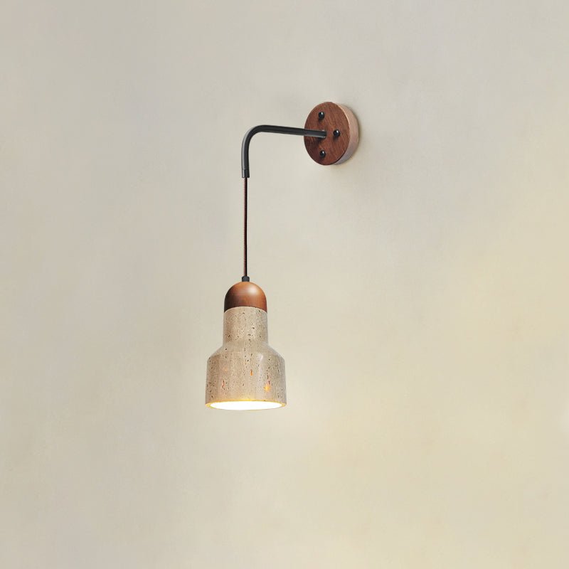 Alcarion Travertine Wall Light - Letslighting