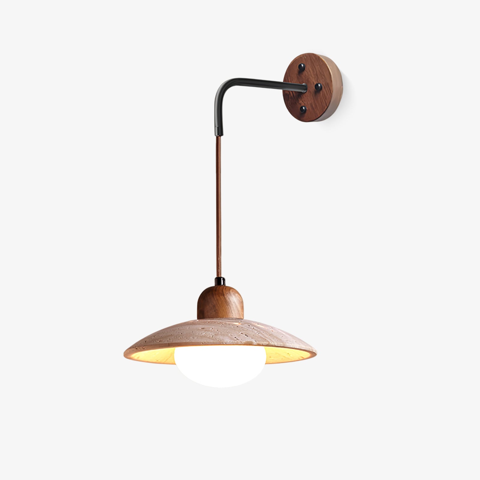 Alcarion Travertine Wall Light - Letslighting