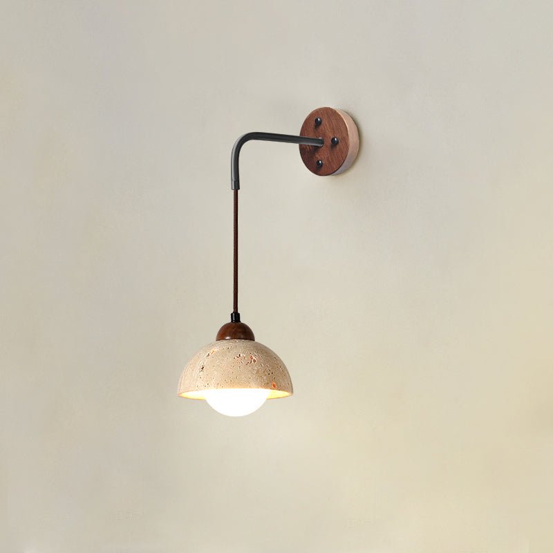 Alcarion Travertine Wall Light - Letslighting
